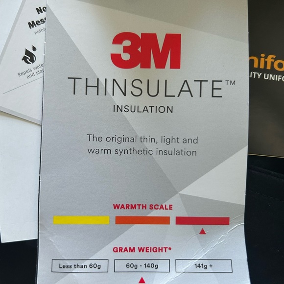 🔥🆕🔥 Anchor Uniform Black Double Breasted Trench Coat - 44R - Thinsulate Lining - Picture 8 of 11